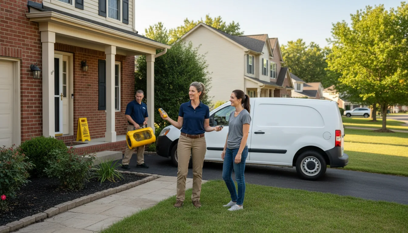 Water restoration image for Water Damage & Restoration Services in Glencross, SD